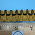 Closeup of Conso Vintage Loop Fringe Trim U09 Black/Gold