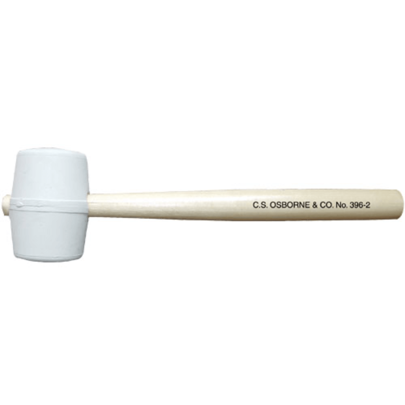 C.S. Osborne White Rubber Mallet # 396