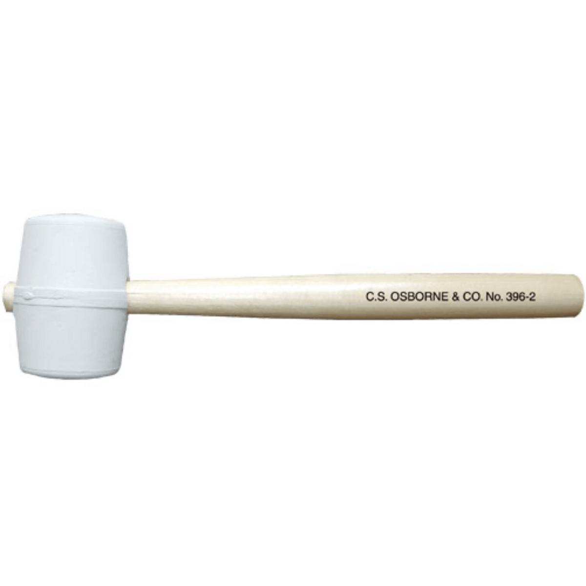 C.S. Osborne White Rubber Mallet # 396
