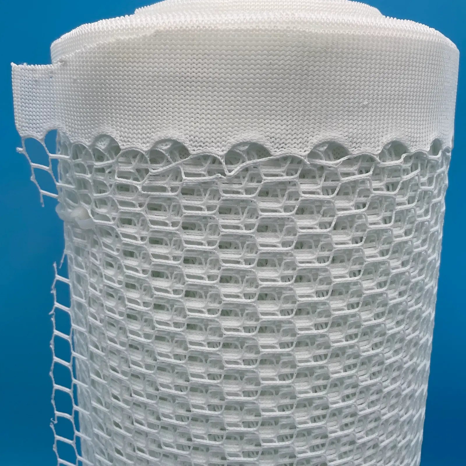 Cubicle Curtain EZE Mesh With Grommets 25-100yds- Various Sizes in White or Natural