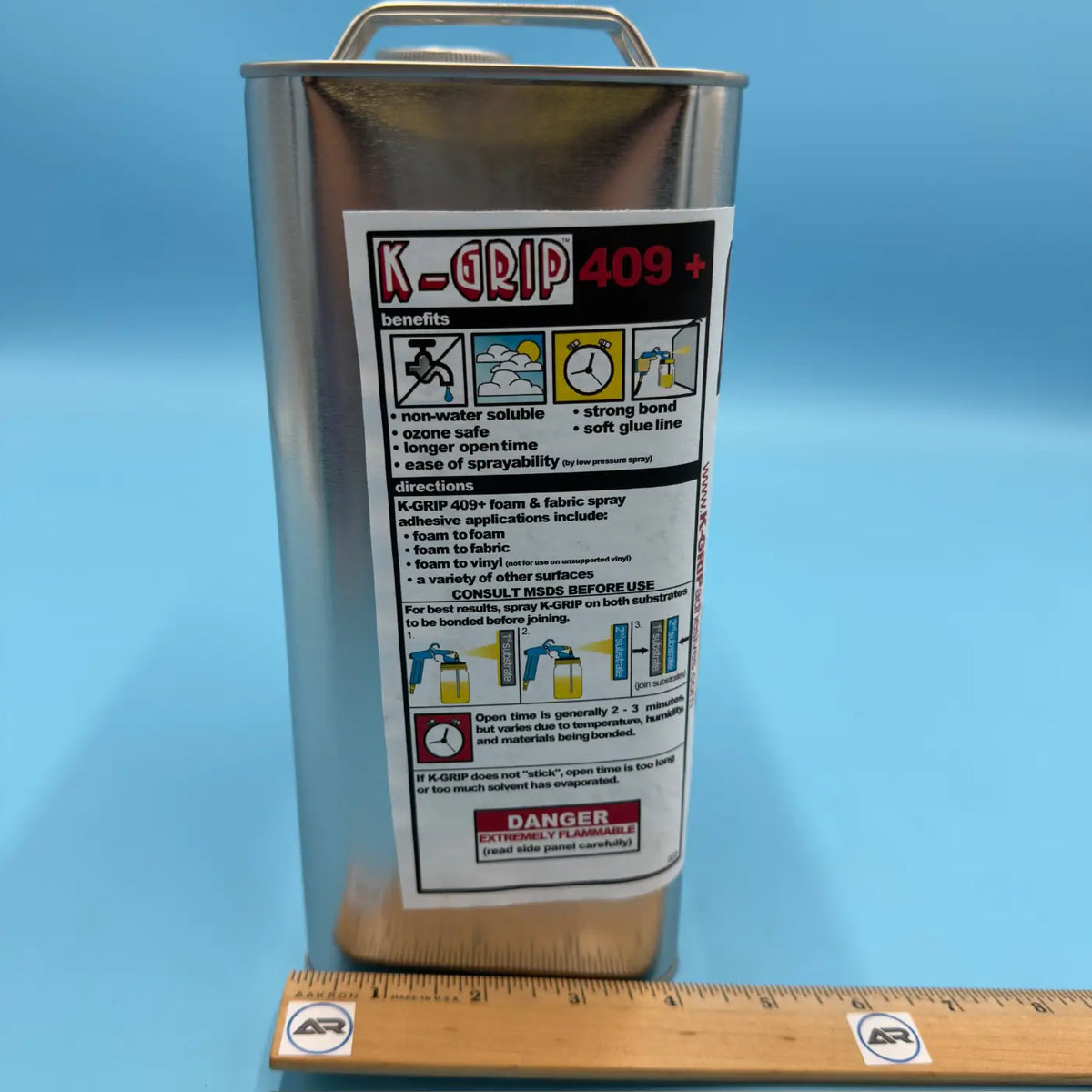 Maple Leaf K-GRIP 409+ Foam & Fabric Spray Adhesive Maple Leaf K-GRIP 409+ Foam & Fabric Spray Adhesive