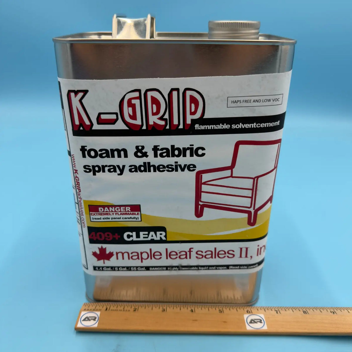 K Grip 409 Foam & Fabric Spray Adhesive Gallon