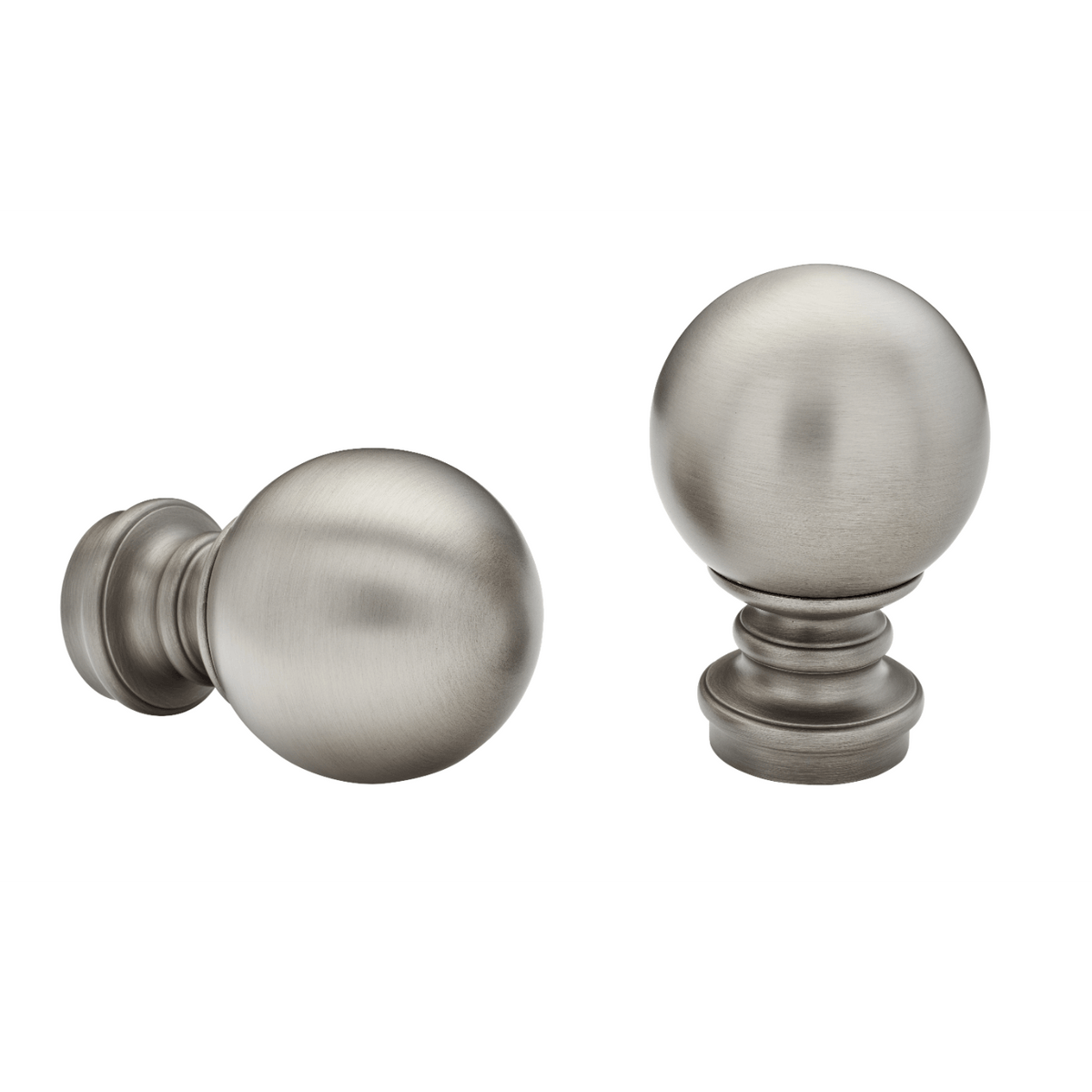 Kirsch Designer Metals Pandora Finial Antique Silver