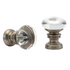 Kirsch Designer Metals Europa Finial 1-3/8" or 2" - Per Pair Satin Nickel