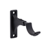 Kirsch Metal 1-3/8" Decorative Bypass Bracket 3"-4" Return Black