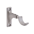 Kirsch Metal 1-3/8" Decorative Bypass Bracket 3"-4" Return Satin Nickel