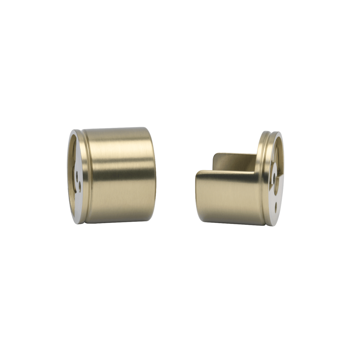 Kirsch 1-3/8" Inside Mount Socket for Designer Metals Brushed Bronze