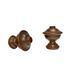 kirsch 46807841 Wood Trends Finial Chaucer Coffee