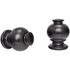 kirsch 46813825 Wood Trends Finial Button Ball Dark Chocolate