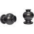 kirsch 46813825 Wood Trends Finial Button Ball Dark Chocolate