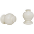 kirsch 46813830 Wood Trends Finial Button Ball Marble