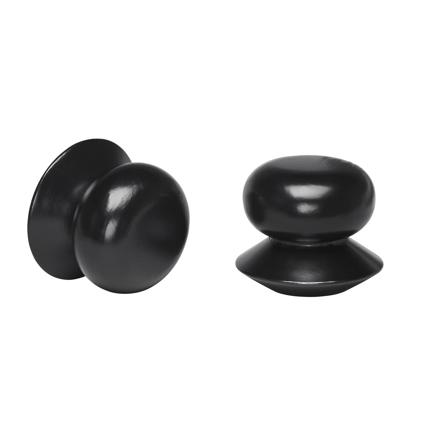 kirsch 46814059 Wood Trends Finial Ethan Black