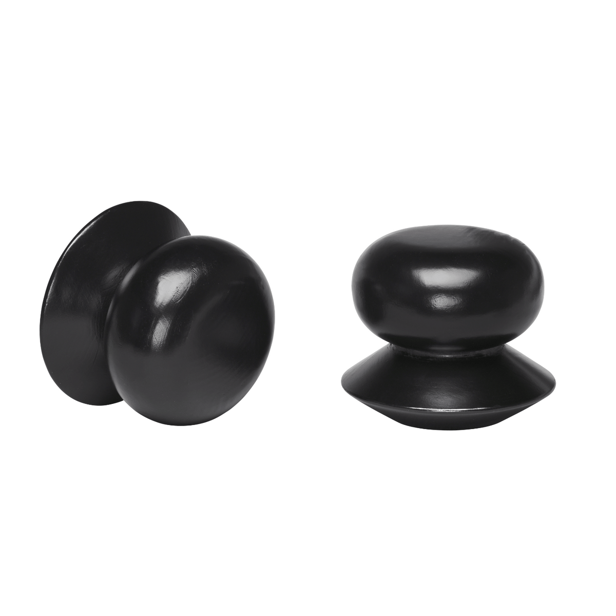 kirsch 46814059 Wood Trends Finial Ethan Black