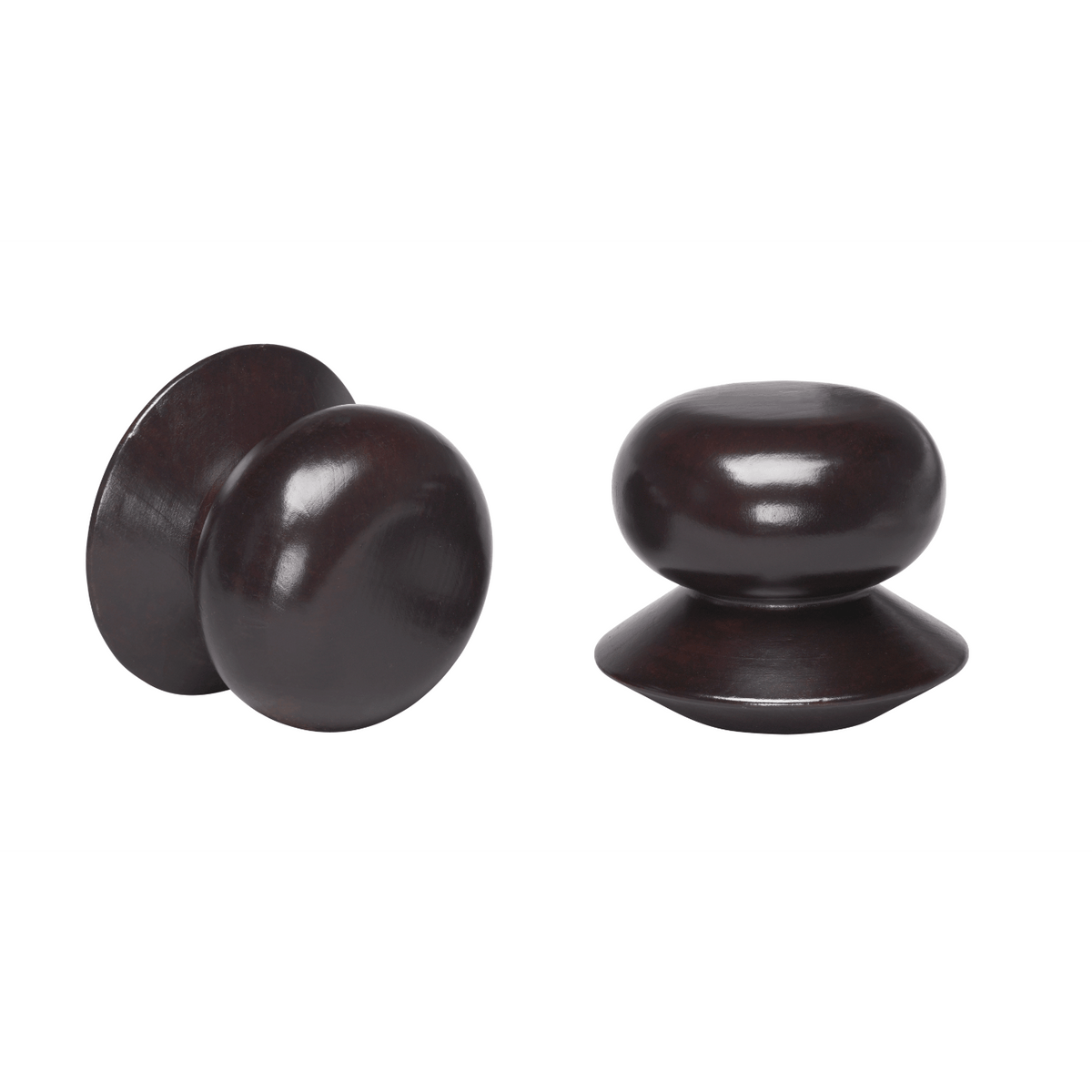 kirsch 46814825 Wood Trends Finial Ethan Dark Chocolate