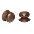 kirsch 46814841 Wood Trends Finial Ethan Coffee brown