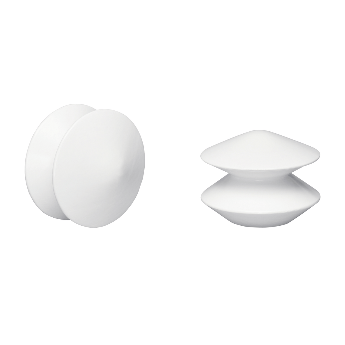 kirsch 46816025 Wood Trends Finial Miller White