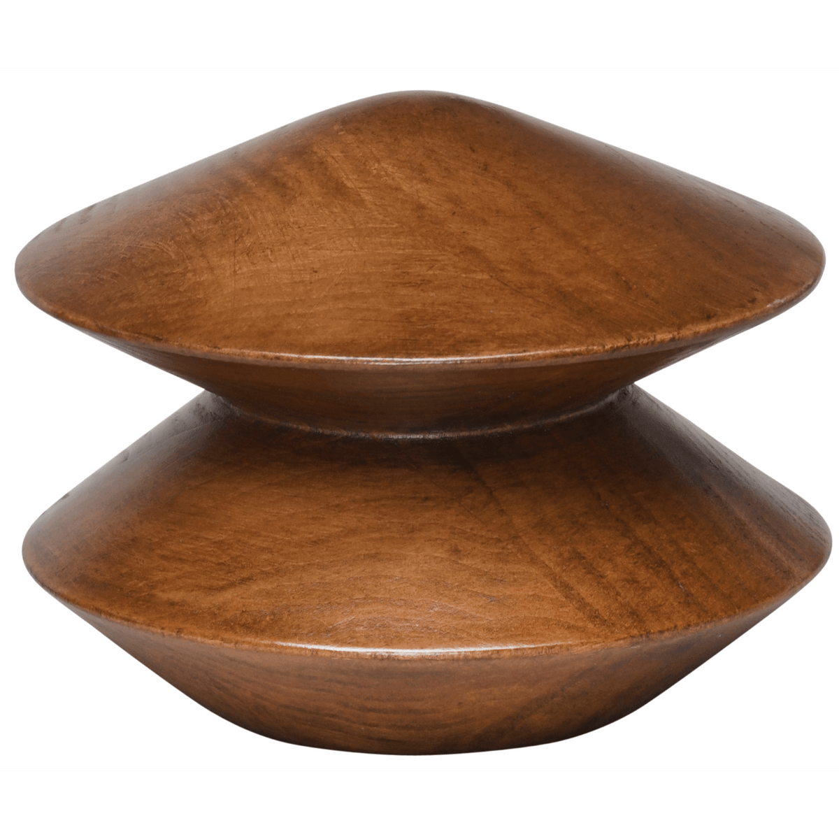 kirsch 46816820 Wood Trends drapery Finial Miller Estate Oak brown