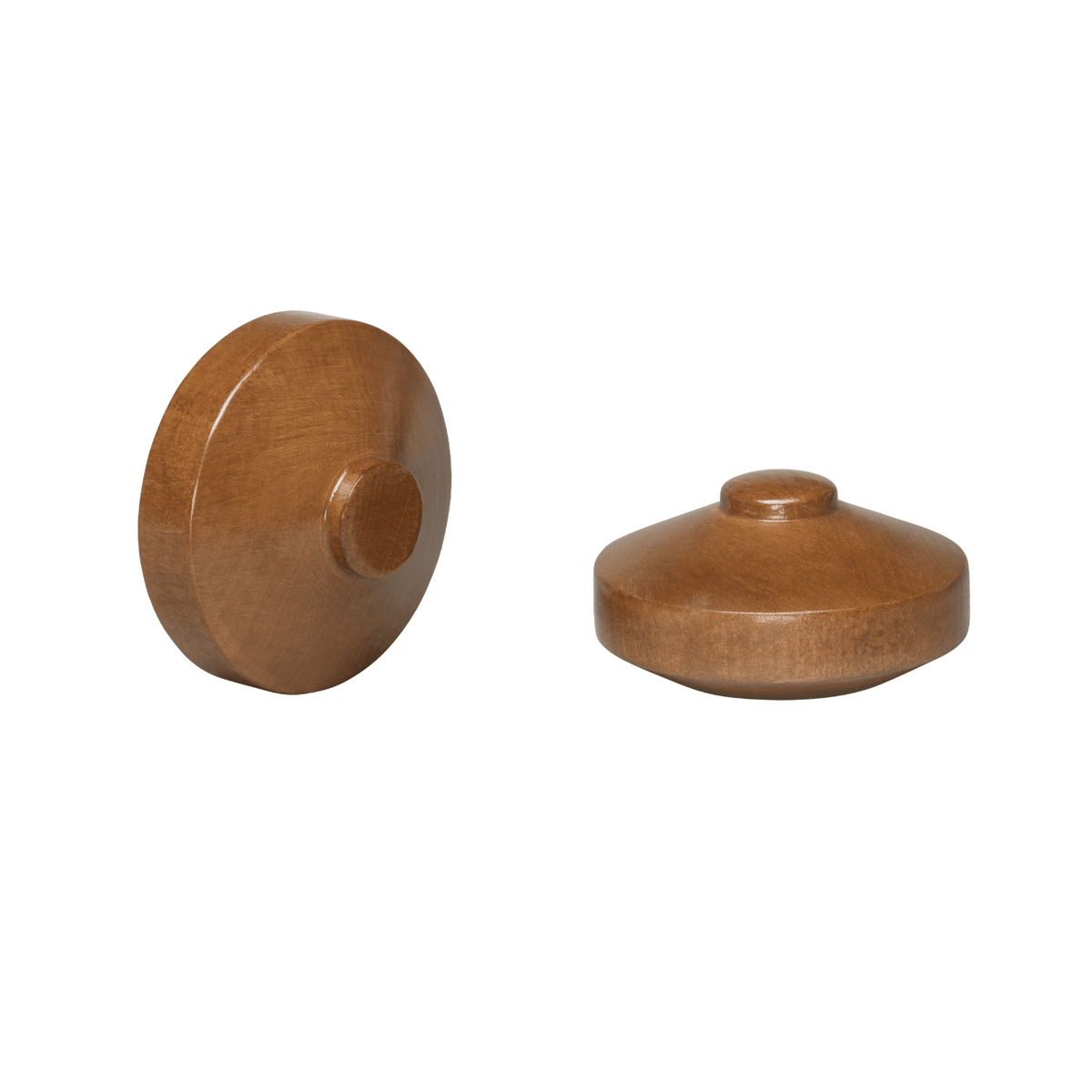 kirsch 46817820 Wood curtain Finial Warren Estate Oak brown
