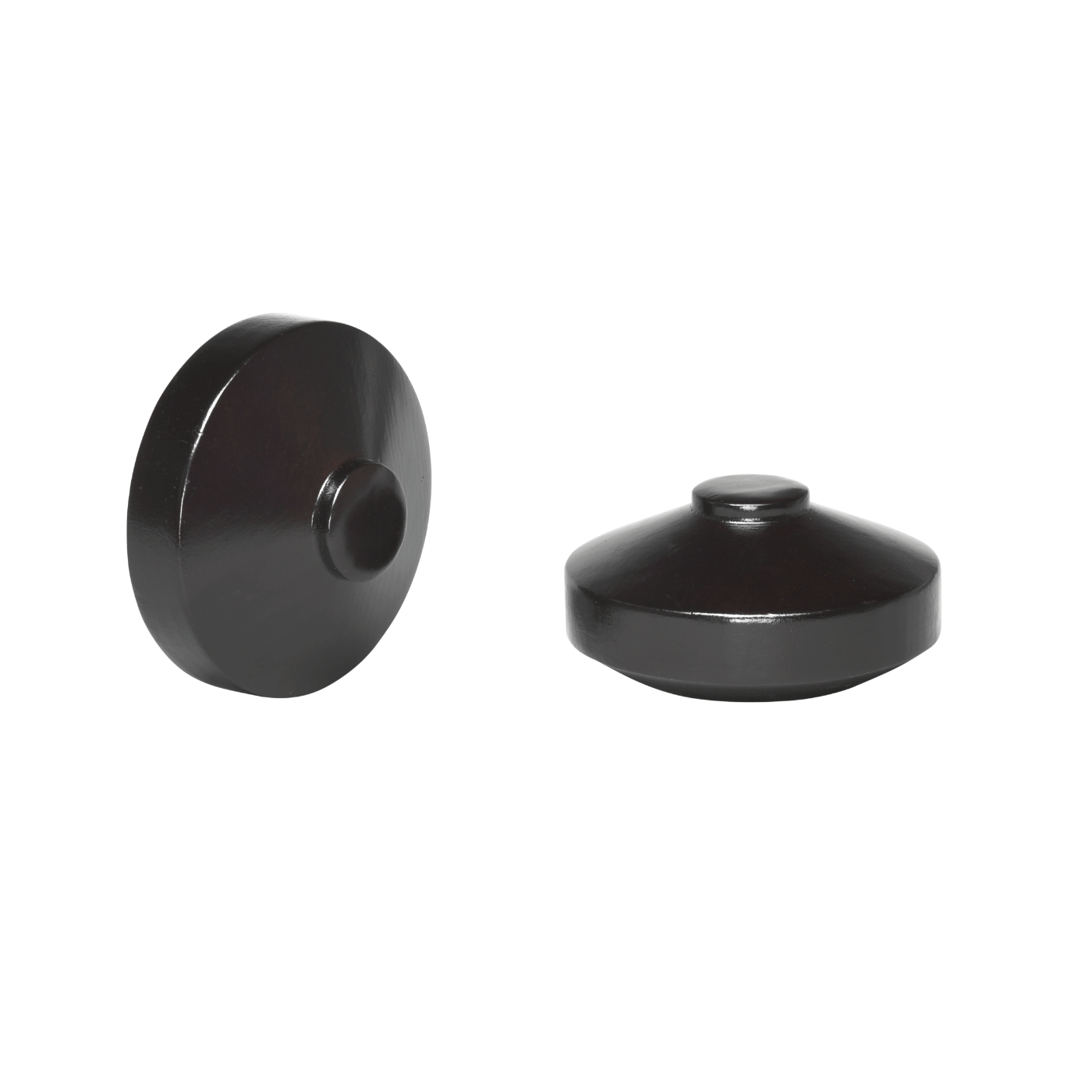 kirsch 46817825 Wood Trends Finial Warren Dark Chocolate