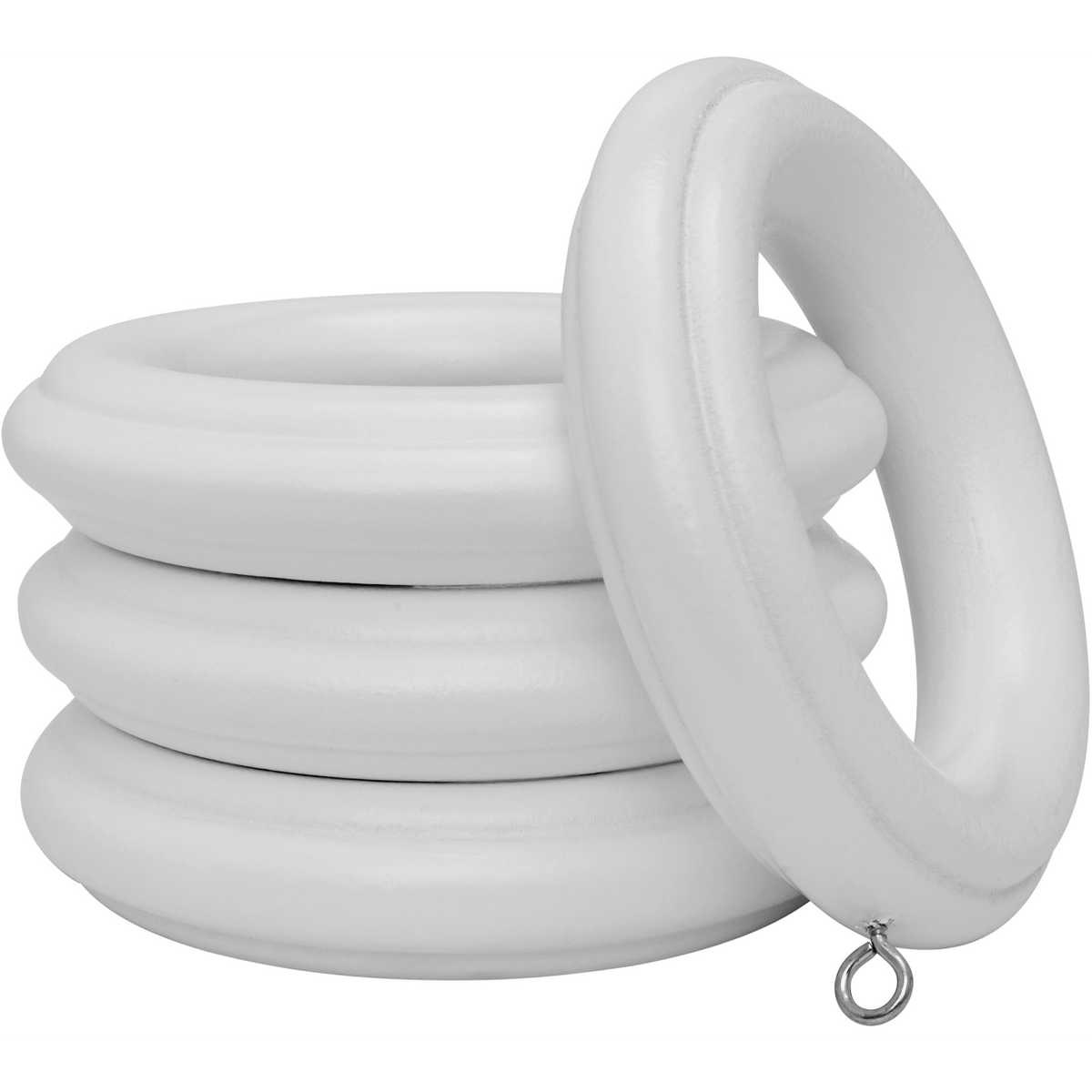 kirsch 5502EG025 Wood Trends curtain Ring White
