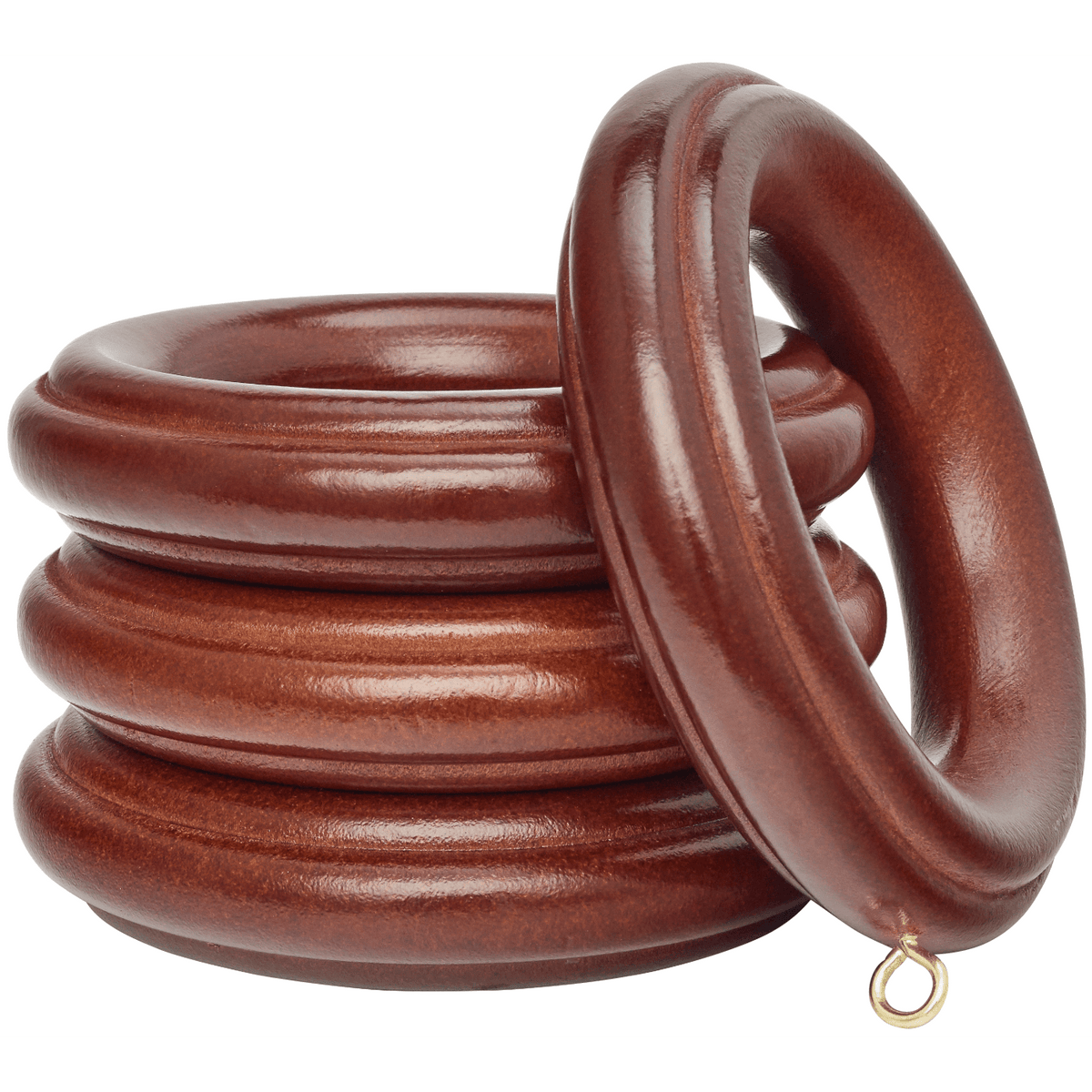 kirsch 5502EG083 Wood Trends curtain Ring Mahogany brown