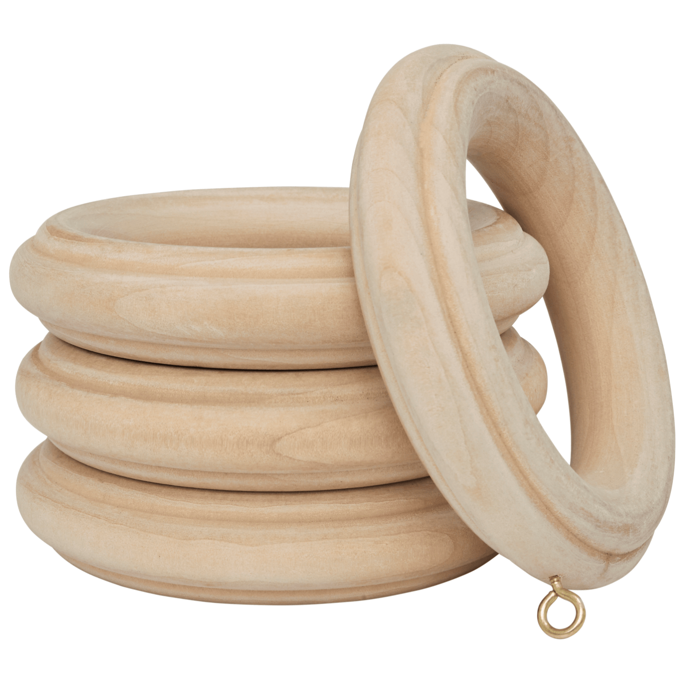 kirsch 5502EG091 Wood Trends drapery Ring Unfinished