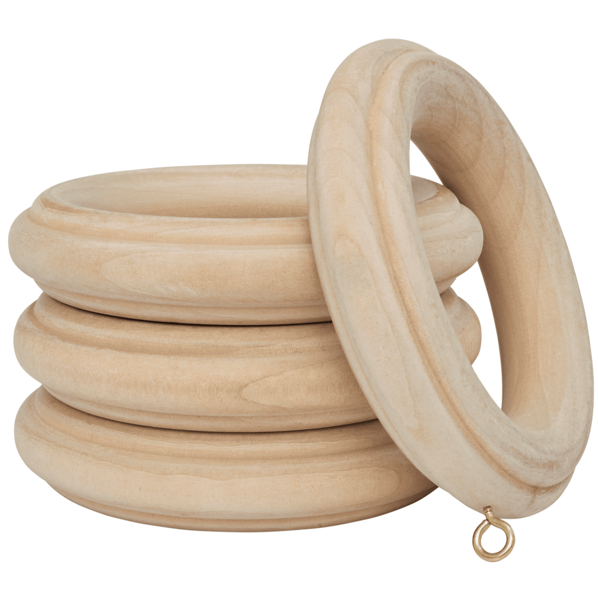 kirsch 5502EG091 Wood Trends drapery Ring Unfinished