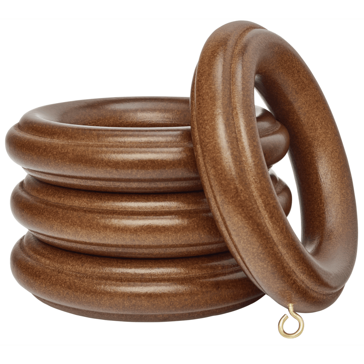kirsch 5502EG841 Wood Trends drapery Ring Coffee