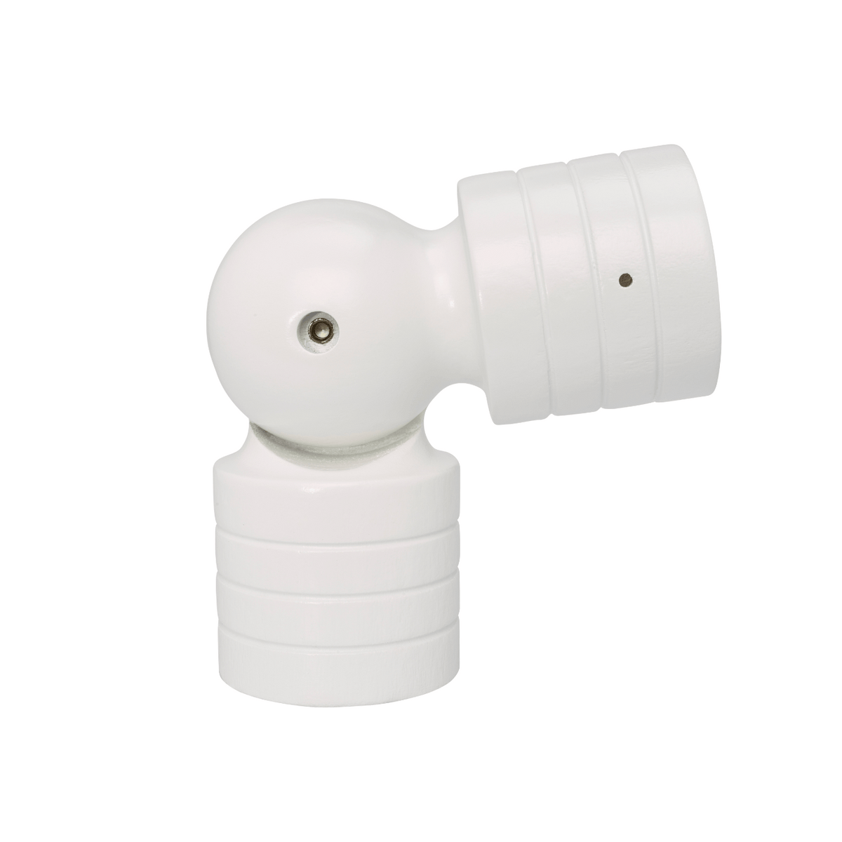 kirsch 5506EG025 Wood Trends drapery Swivel Socket White