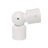 kirsch 5506EG025 Wood Trends drapery Swivel Socket White