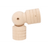 kirsch 5506EG091 Wood Trends drapery Swivel Socket Unfinished