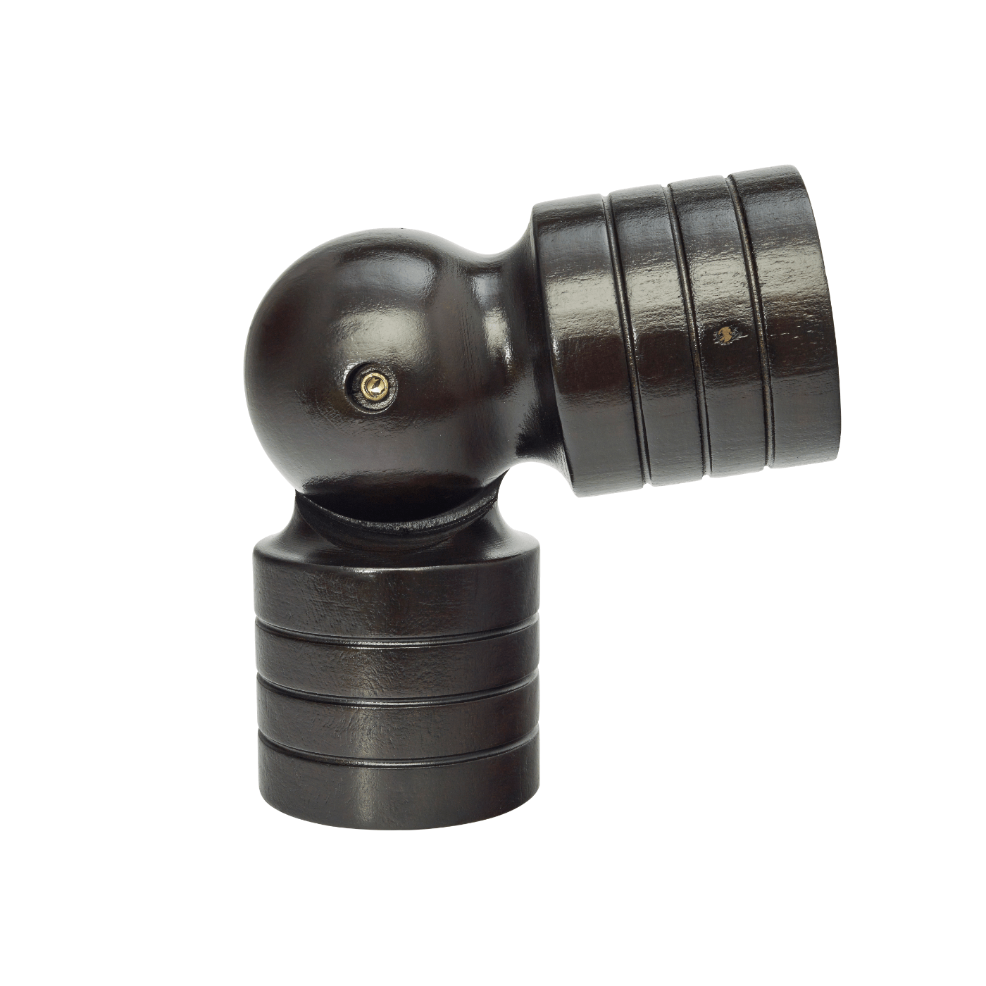 kirsch 5506EG825 Wood Trends Swivel drapery Socket Dark Chocolate