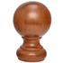 kirsch 5508EG820 Wood Ball Finial Estate Oak brown