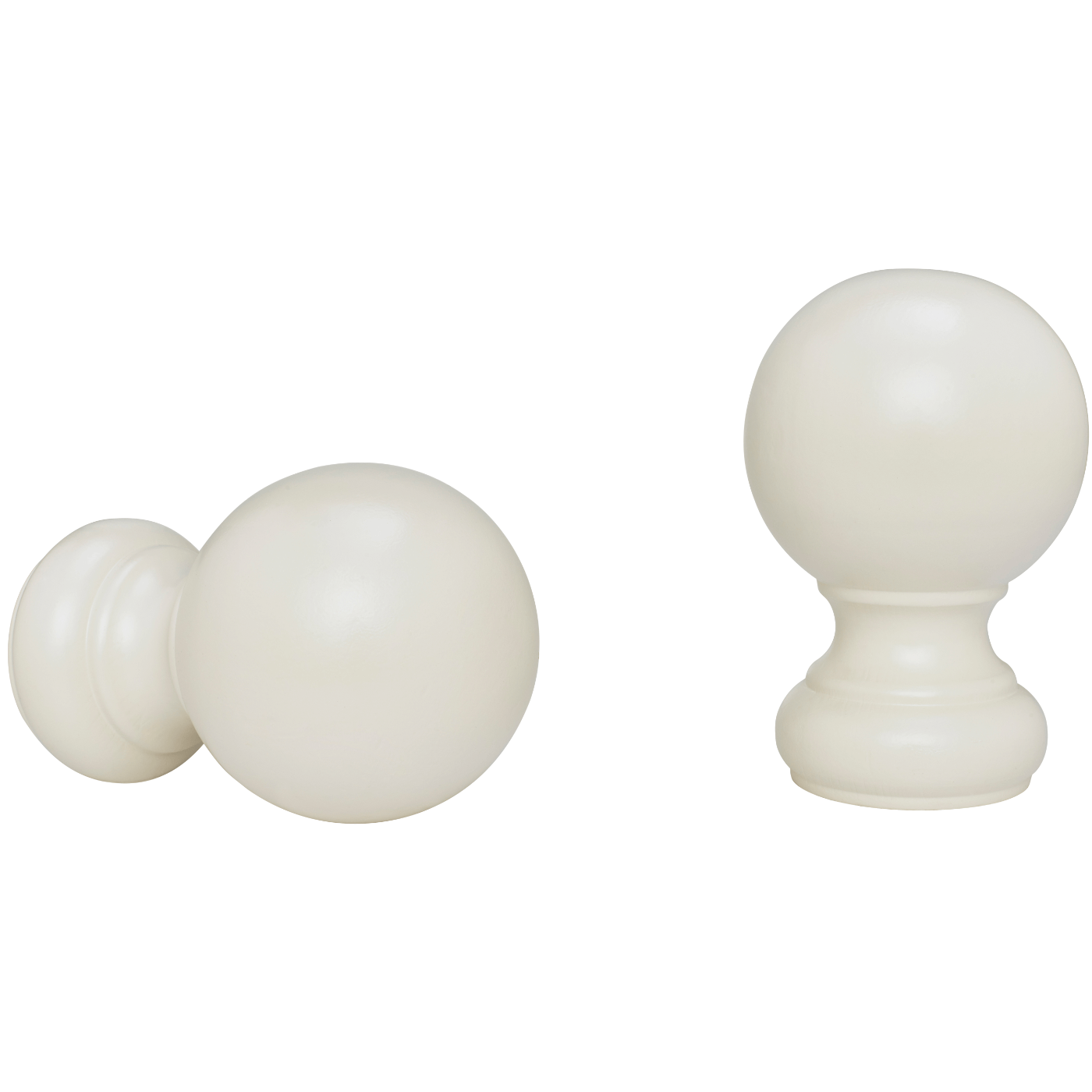 kirsch 5508EG830 Wood Finial Ball Marble
