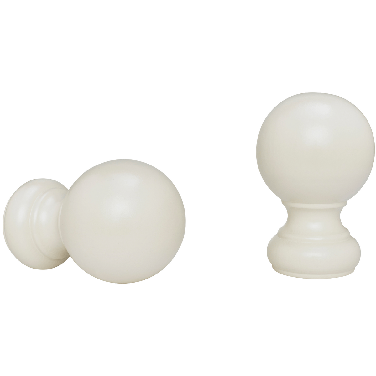 kirsch 5508EG830 Wood Finial Ball Marble