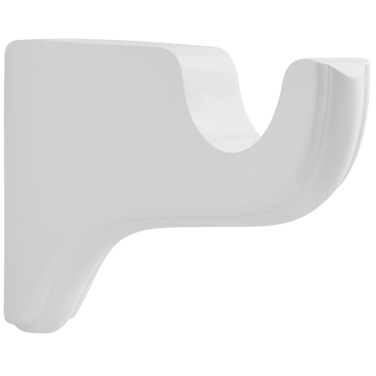 kirsch 5511EG025 Wood Trends drapery Wall Bracket White