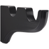 kirsch 5520EG059 Wood Trends curtain Double Bracket Black