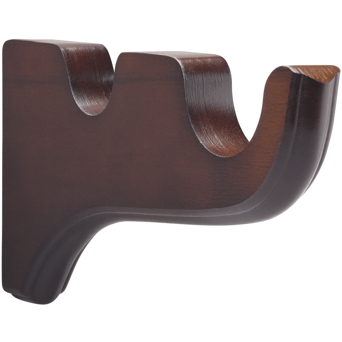 kirsch 5520EG083 Wood Trends Double Bracket Mahogany brown