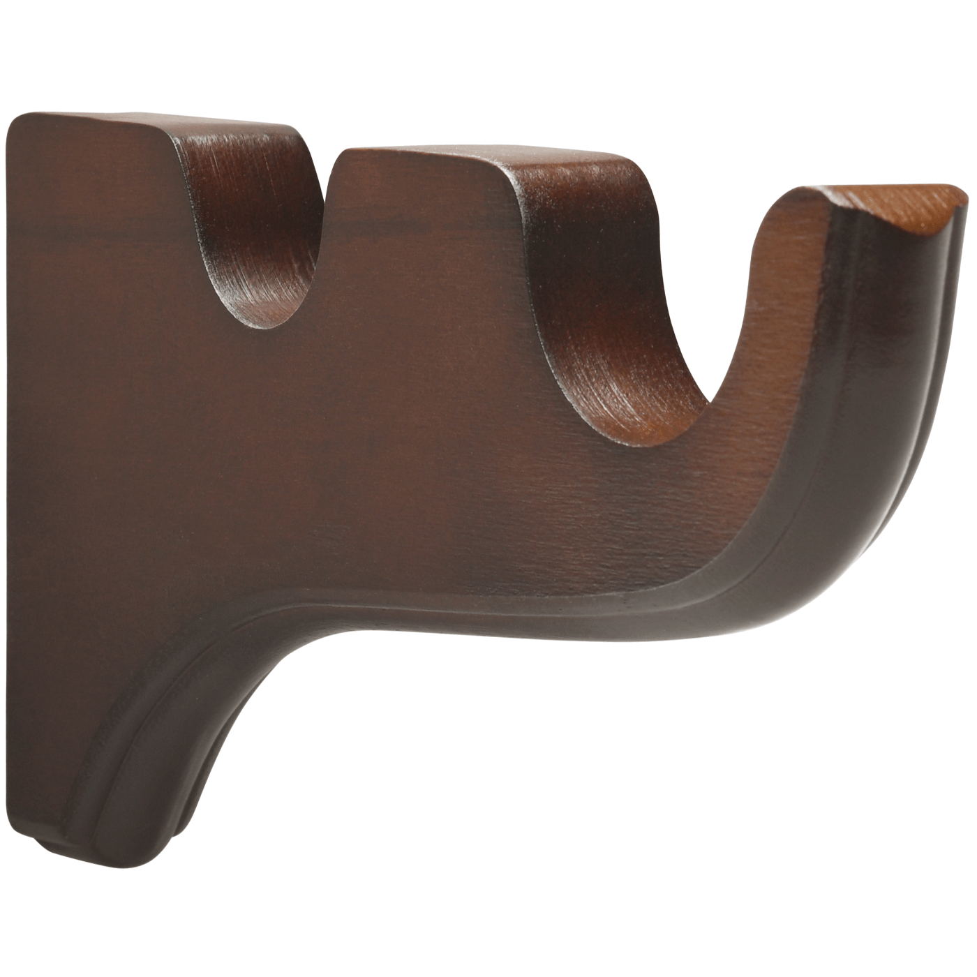 kirsch 5520EG841 Wood Bracket Coffee brown