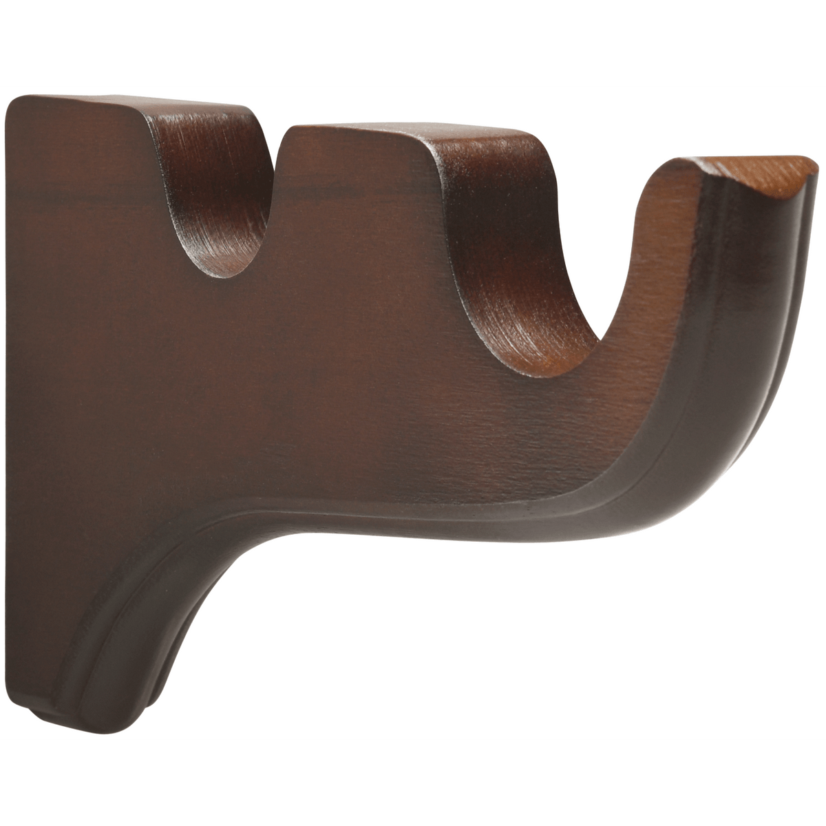 kirsch 5520EG841 Wood Bracket Coffee brown
