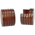 kirsch 5605EG083 Wood Trends drapery Inside Mount Socket Mahogany brown