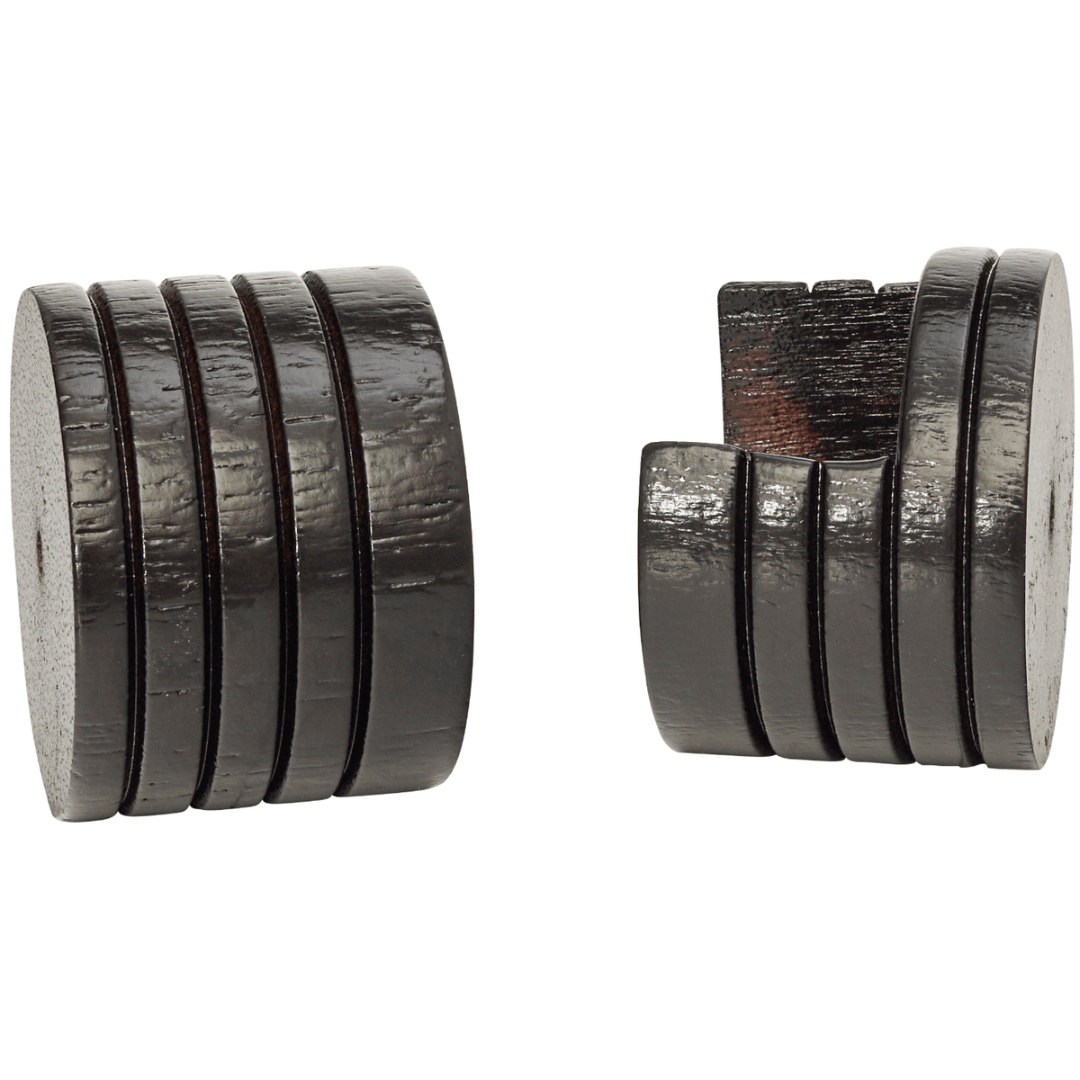 kirsch 5605EG825 Wood Trends curtian Inside Mount Socket Dark Chocolate