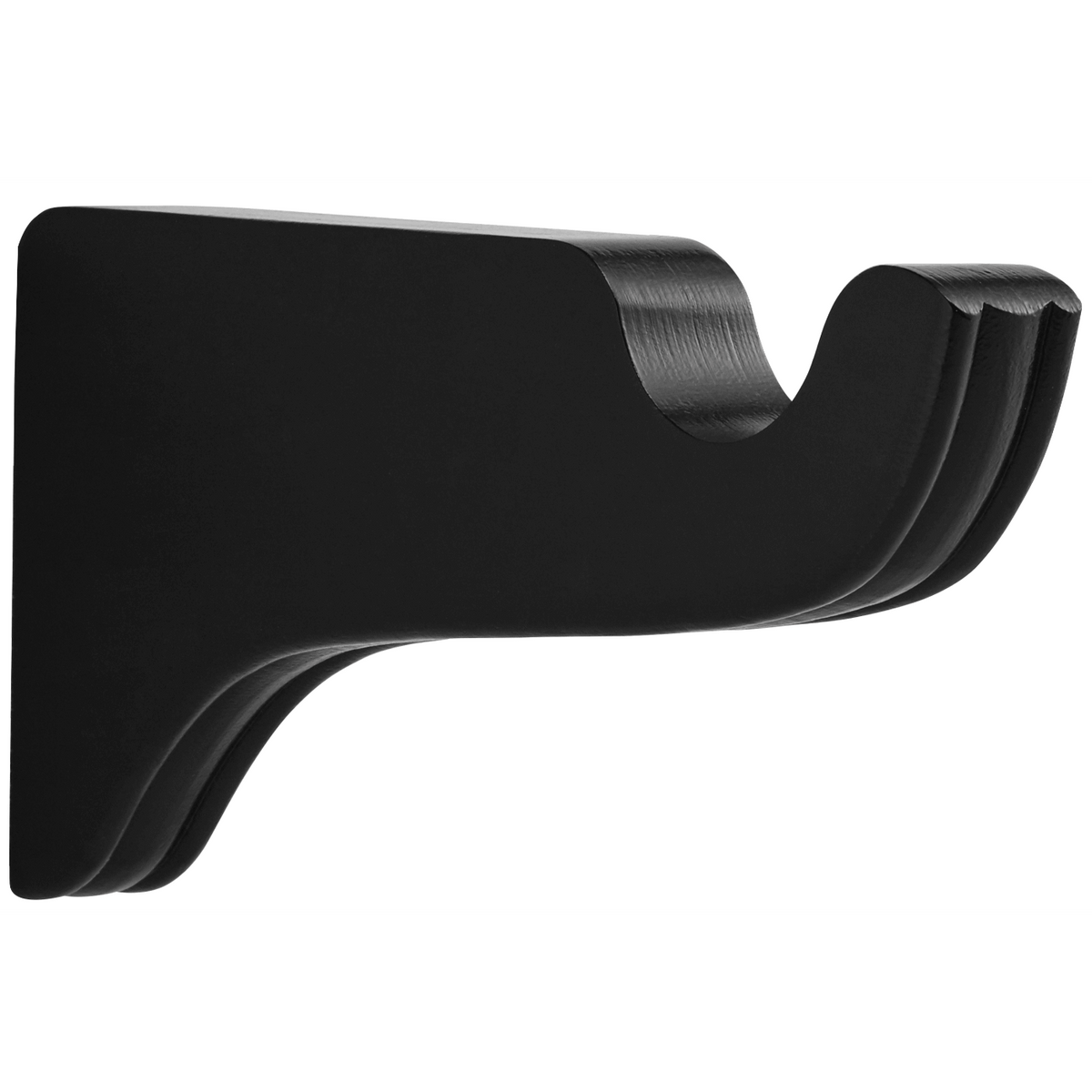 kirsch 5614EG059 Wood Trends curtain Wall Bracket Black