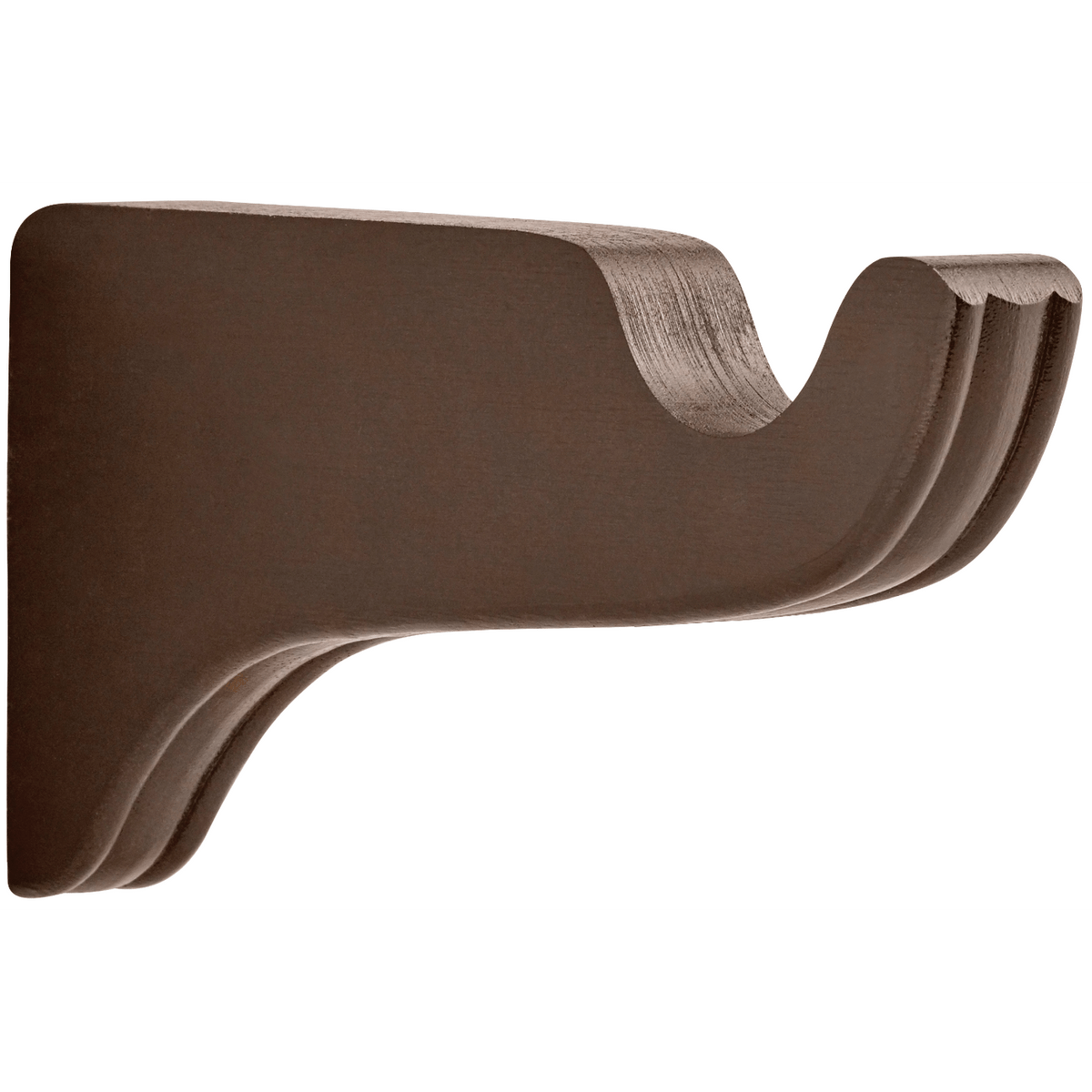 kirsch 5614EG841 Wood Wall Bracket Coffee brown
