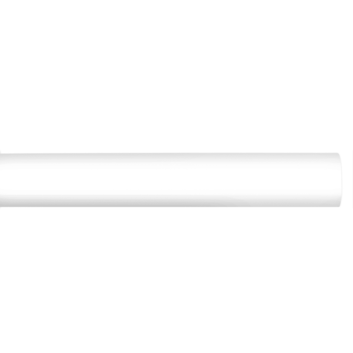 Kirsch Wrought Iron Drapery Rod Pole Chalk