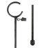 kirsch Wrought Iron Curtain Wand Baton 56376804 graphite