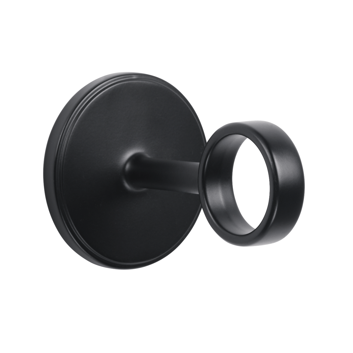 Kirsch Designer Metals 3 Inch Return O Bracket Black