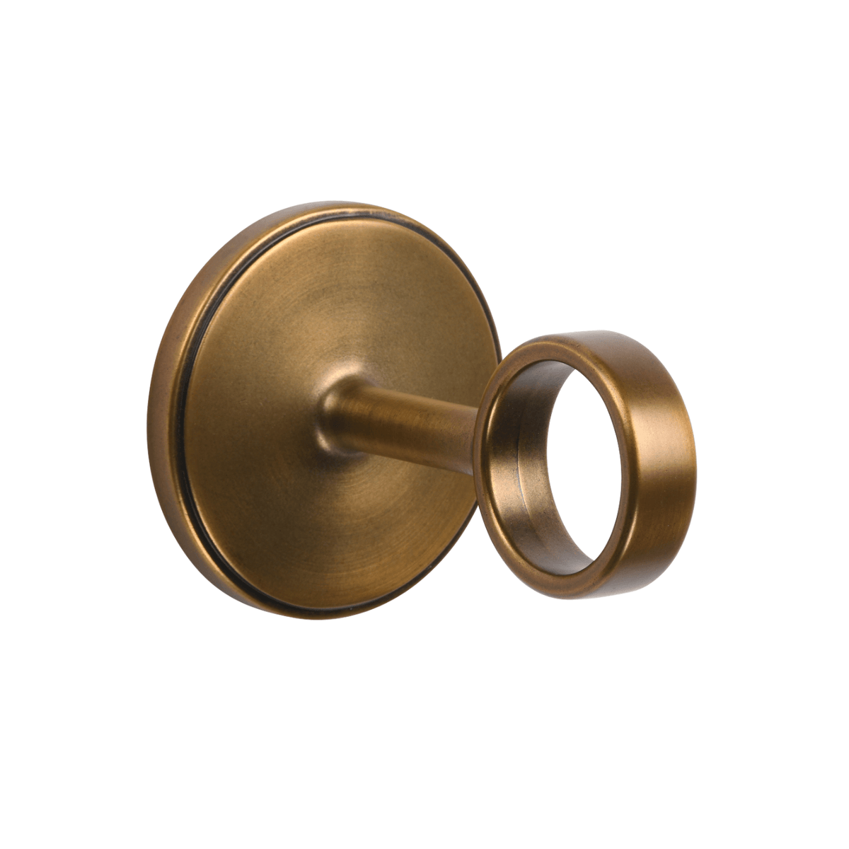 Kirsch Designer Metals 3 Inch Return O Bracket Gilded Bronze