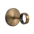 Kirsch Designer Metals 3 Inch Return O Bracket Elegant Brass