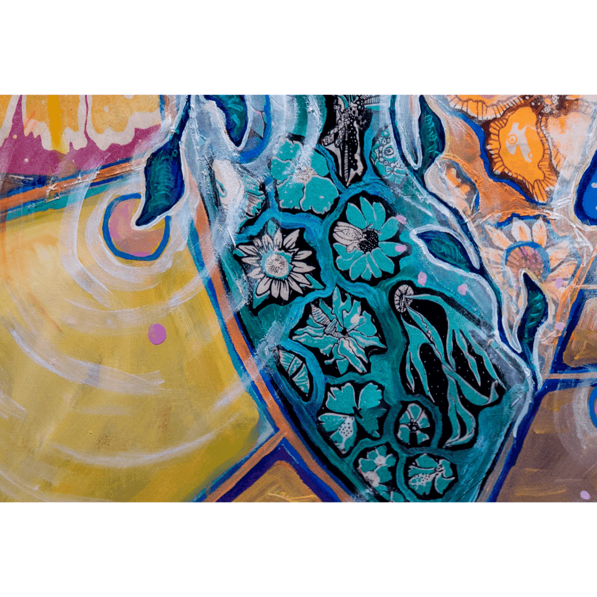 Power Moves by Laurie Shapiro Art 64" x 48"